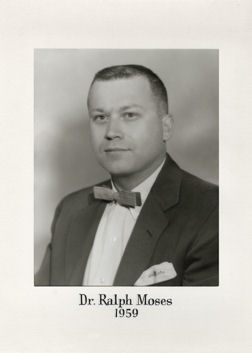 Dr Ralph Moses 1959