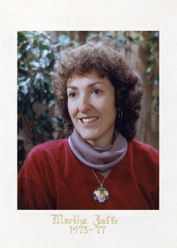 Martha Jaffe 1975-77