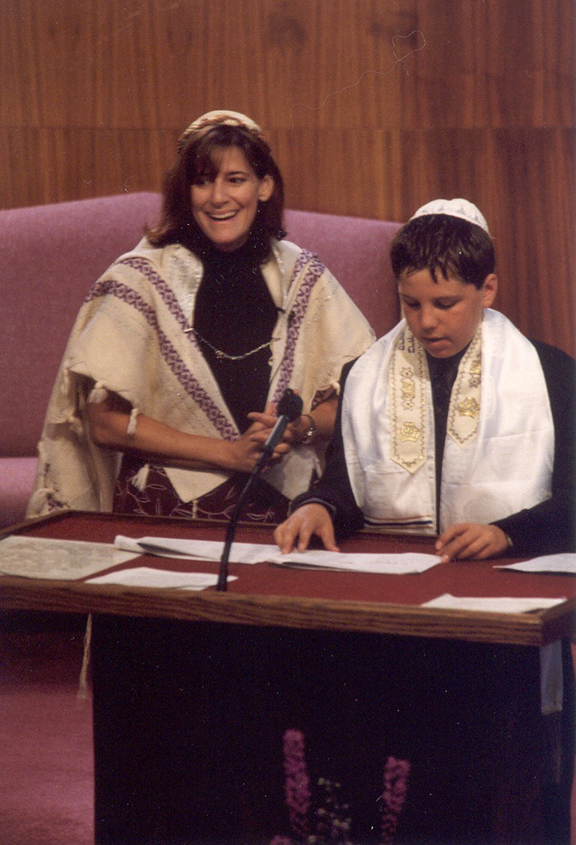 TBT ventura bar mitzvah at bimah 