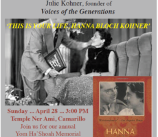 JFVC Yom HaShoah 2019
