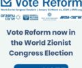 vote reform badge
