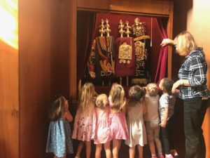 Preschool Opening Torah Ark