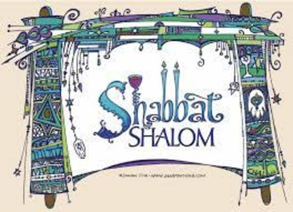 Shabbat Shalom Torah Scroll